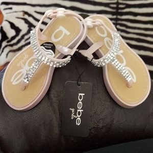 Bebe Toddler size 7-8 Sandels